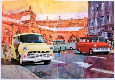 Ford Transit Modelprogram 1966 Carbrochure (5703)